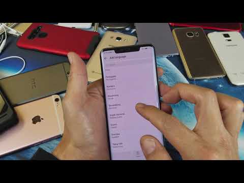 Huawei Mate 20 Pro: How to Change Language (Stuck in Chinese, Korean?)