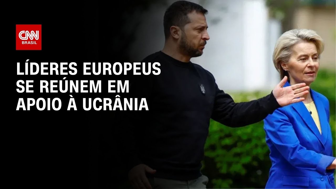 Líderes da UE se reúnem em Bruxelas para discutir apoio à Ucrânia | LIVE CNN