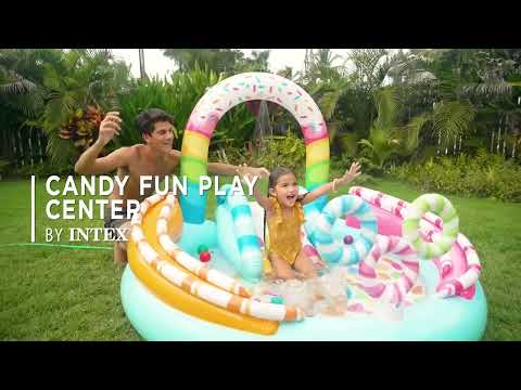 Intex Candy Fun Inflatable Play Center with Slide