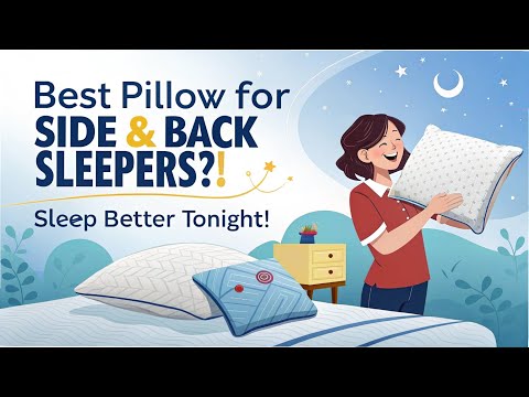 💤 Top 5 Best Pillow for Side & Back Sleepers Review in 2025! 🛏️