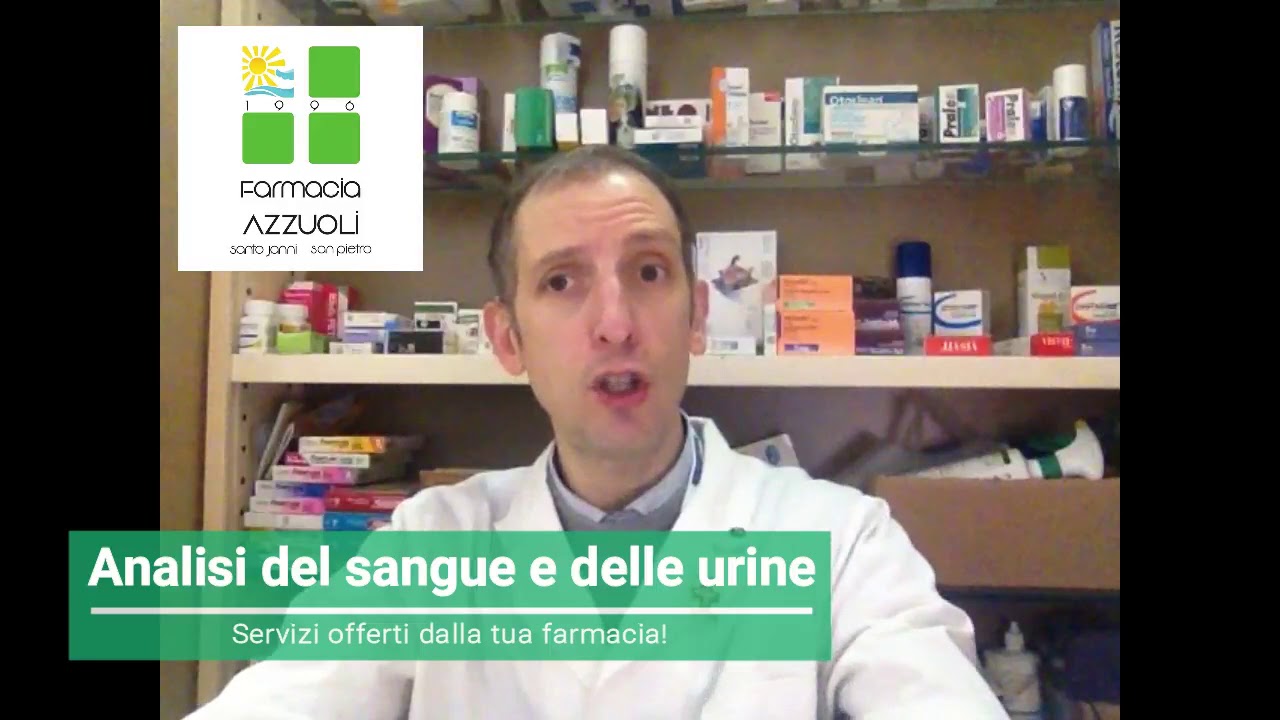 Analisi del sangue e delle urine