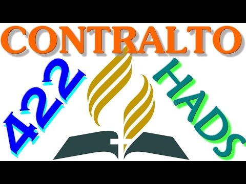 422-  ASSENTADO  AOS  PÉS  DE  CRISTO  -  CONTRALTO