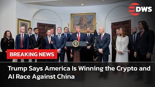 WATCH: Trump Unleashes Major Crypto Push at White House With Industry Leaders | AC15