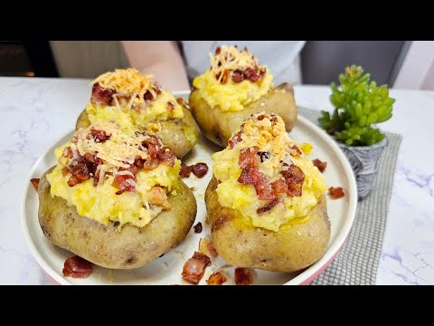 PAPAS RELLENAS ESTA RECETA TE VA A ENCANTAR