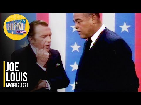 Joe Louis "Heavyweight Champion Joe Louis" on The Ed Sullivan Show