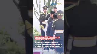 Momen Jokowi-Iriana Tiba di Gedung Nusantara Senayan hingga Bersalaman dengan Gibran & Selvi Ananda