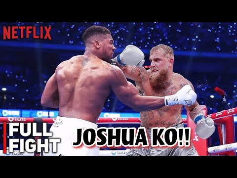 Jake Paul vs Anthony Joshua | Full Fight Boxing Highlights | Brutal Knockout Night 