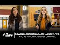 Rowan Blanchard Sabrina Carpenter You Re Watching Disney Channel Girl Meets World 2015