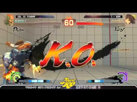 KS2 Tight or Fight IV Top 8 SSF4AE - coL. CC. Filipino Champ vs Rom - Winner's Bracket