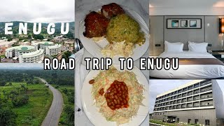 ROAD Trip to ENUGU | STAYING IN A 5 star Hotel for two nights