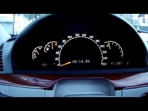 W220 defective alternator