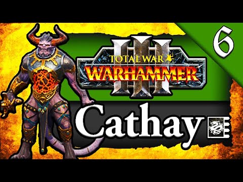 BATTLING THE DAEMON PRINCE! Total War: Warhammer 3 Cathay Campaign #6