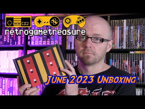 Retro Game Treasure - June 2023 Unboxing
