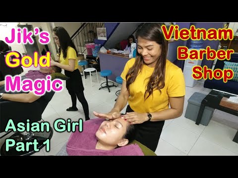 Vietnam Barber Shop Jik's Gold Magic - Seoul Massage (Bangkok, Thailand) Part 1