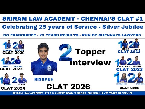 Sriram Law Academy Chennai Video 3