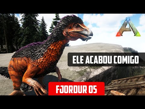 ESSE THERIZINOSSAURO quer me DESTRUIR - Preciso DOMAR - ARK Fjordur 3 VIDAS  Episódio 05