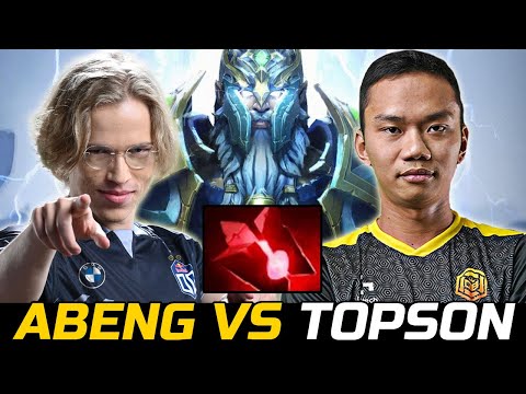 TOPSON VS ABENG MID - ZEUS BLOODSTONE FIRST ITEM DOTA 2