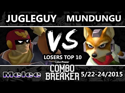 Combo Breaker - Mundungu (Fox) Vs. MIOM | Juggleguy (Captain Falcon) SSBM Losers Top 16 - Melee