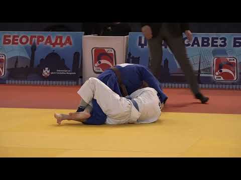 Ivana Dubljević VOŽ Anja Jovanović ŽAN 0:1 -48kg #JudoBeogradJuniori2023