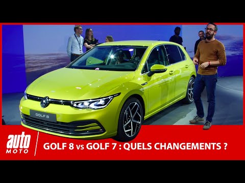 Nouvelle Volkswagen Golf 8 vs Golf 7 : quels changements ?