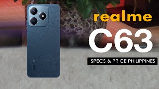 Realme C63 Specs, Features and Price in the Philippines