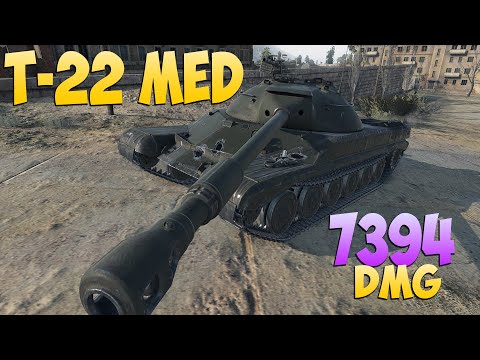 T-22 med - 9 Frags 7.3K Damage - Hooligan! - World Of Tanks