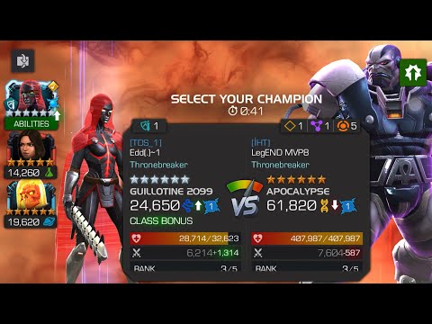 Alliance War: Season 29 War No. 2 - Apocalypse Boss | Marvel Contest of Champions