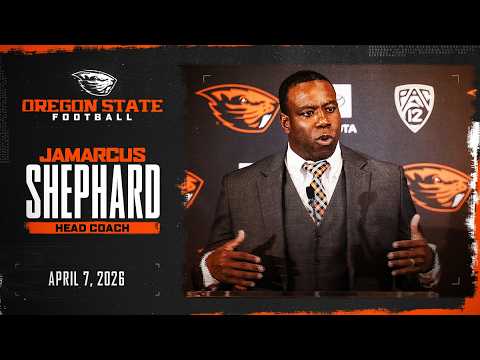 WATCH: JaMarcus Shephard Talks Progress At Oregon State Football Spring Practice