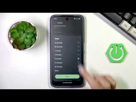 TCL 60 SE NXTpaper 5G – How to Change Screen Timeout