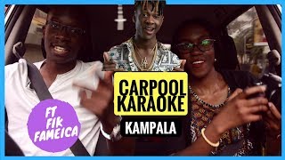 Kampala CARPOOL KARAOKE ft Fik Fameika - Kutama
