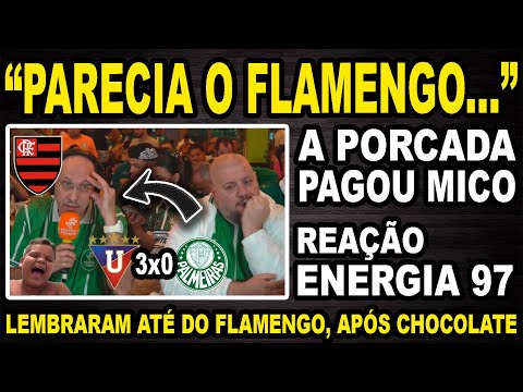 THE PALMEIRENS OF RADIO ENERGIA MADE A HUGE MISTAKE! LDU 0X3 PALMEIRAS! "IT LOOKED LIKE FLAMENGO..."