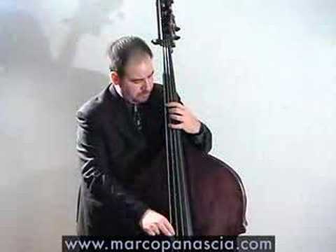 Marco Panascia solo jazz bass Bye Bye Blackbird Miles Davis