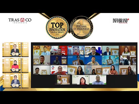 Virtual Award Ceremony Top Innovation Choice Award 2021 & Pertama di Indonesia