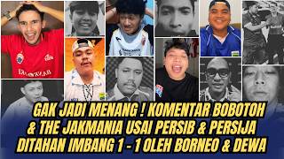 Download lagu KOMENTAR BOBOTOH & THE JAKMANIA USAI PERSIB & PERSIJA DI TAHAN IMBANG 1 - 1 OLEH BORNEO & DEWA mp3