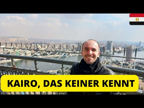 WIE LEBT ES SICH IN KAIRO? SPAZIERGANG DURCH DIE STRASSEN MIT BLICK AUF DIE PYRAMIDEN! ÄGYPTEN