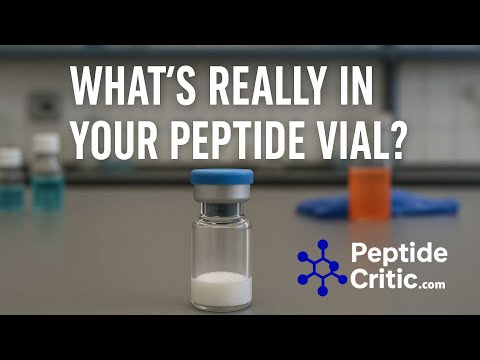 How to Tell What s Really in Your Peptide Vial - COAs, Testing & Spotting Bad Batches