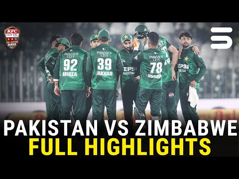 Full Highlights | Pakistan vs Zimbabwe | Match 01 | Tri Nation Series | PCB | M3W1U
