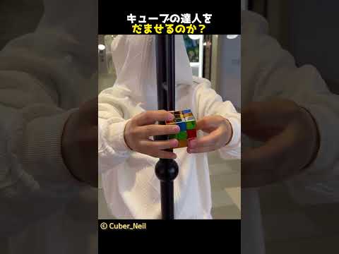 キューブの達人をだませるのか?