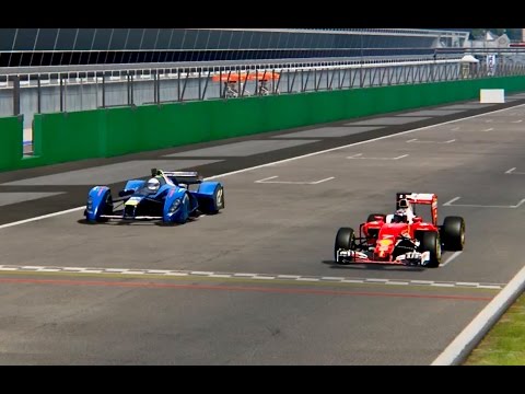 Assetto Corsa - Ferrari F1 2016 vs Red Bull X2010