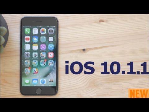 NEW get the NEW iOS 10.1.1 you need to know