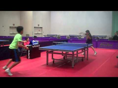 2014 Arnold Table Tennis Challenge Ohio 18 Juniors Final Roger Liu vs Shreyans Bafna 04