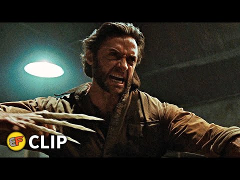 Wolverine vs Sabretooth - Bar Fight Scene | X-Men Origins Wolverine (2009) Movie Clip HD 4K
