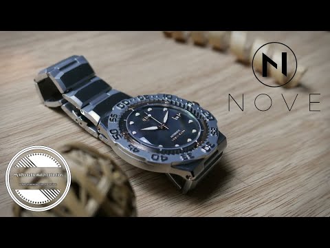 Nove Trident Automatic [Review]: A Slim Swiss Made Diver With MOP Dial!