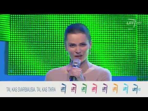 „Įžiebkime viltį kartu": Jurga Šeduikytė ir Vidas Bareikis (2014)