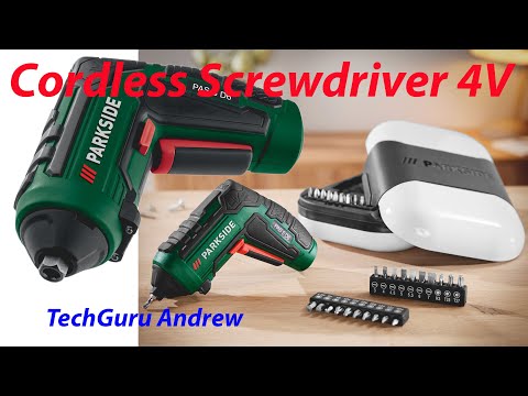 Parkside Cordless Screwdriver 4V PAS 5 D6