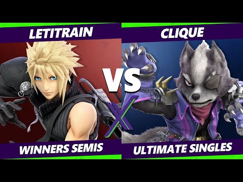S@X 357 Online Winners Semis - Clique (Wolf) Vs. LetItRain (Cloud) Smash Ultimate - SSBU