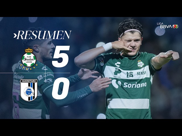 Сантос Лагуна – Керетаро – 5:0