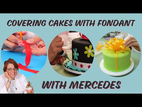 Covering Cakes with Fondant: The Easy Way with Mercedes