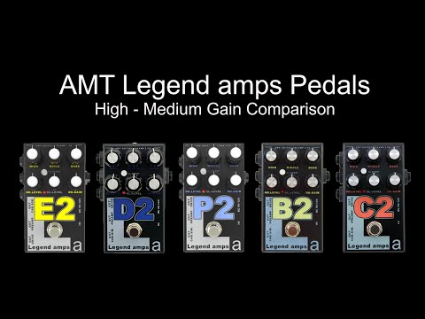 Quick Shipping! AMT Electronics Legend Amps P2 Distortion Black image 7