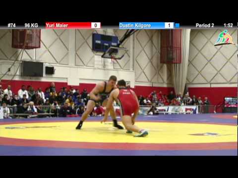 2012 Pan Am: 96 KG 1st Place: Yuri Maier (ARG) vs. Dustin Kilgore (USA)